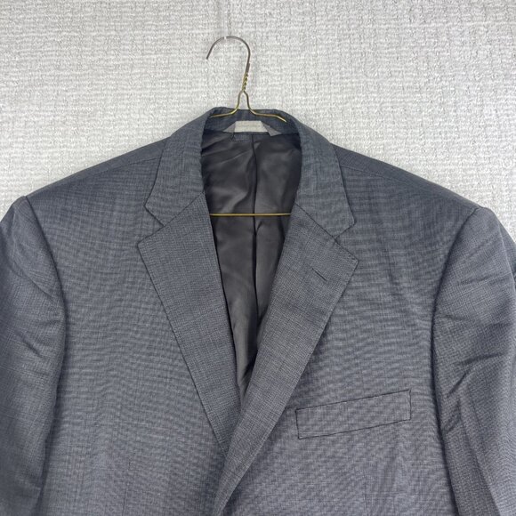 J.P. Tilford Samuelsohn x Harry Rosen charcoal gray Sport Blazer Jacket 44R READ - Picture 2 of 16
